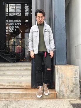 HIDEさん(メンズ・172cm)の冬コーディネート