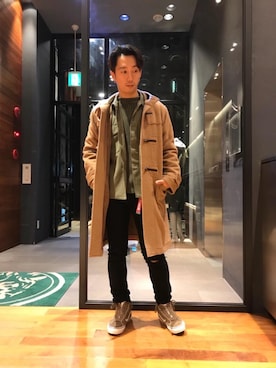 HIDEさん（メンズ・172cm）の冬コーディネート