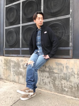 HIDEさん（メンズ・172cm）の冬コーディネート