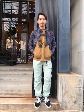 HIDEさん（メンズ・172cm）の冬コーディネート