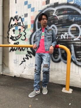 HIDEさん（メンズ・172cm）の春コーディネート