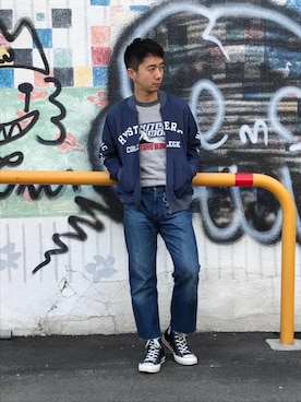 「hystericglamour」｜「アイテム（財布/小物）」を使った、HIDEさん（メンズ・172cm）の春コーディネート