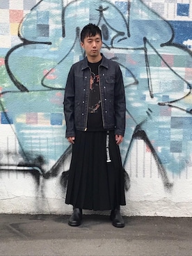 HIDEさん（メンズ・172cm）の春コーディネート