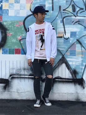 HIDEさん（メンズ・172cm）の春コーディネート