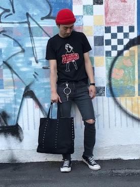 HIDEさん（メンズ・172cm）の春コーディネート