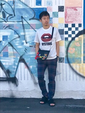 HIDEさん（メンズ・172cm）の夏コーディネート