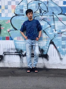 HIDEさん（メンズ・172cm）の夏コーディネート