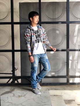 HIDEさん（メンズ・172cm）の夏コーディネート