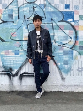 HIDEさん（メンズ・172cm）の夏コーディネート