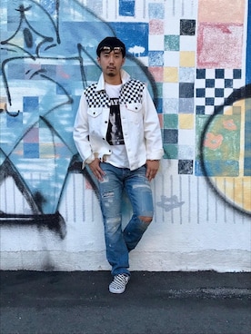 HIDEさん（メンズ・172cm）の夏コーディネート