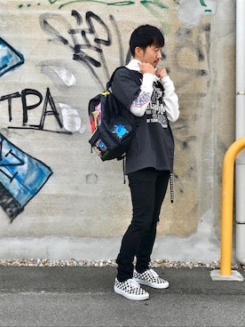 HIDEさん（メンズ・172cm）の夏コーディネート