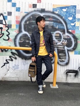 「hystericglamour」｜「アイテム（ジャケット/アウター）」を使った、HIDEさん（メンズ・172cm）の夏コーディネート