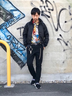 「hystericglamour」｜「アイテム（ジャケット/アウター）」を使った、HIDEさん（メンズ・172cm）の秋コーディネート