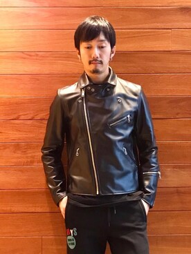 「hystericglamour」｜「アイテム（ジャケット/アウター）」を使った、HIDEさん（メンズ・172cm）の秋コーディネート