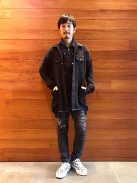 「hystericglamour」｜「アイテム（ジャケット/アウター）」を使った、HIDEさん（メンズ・172cm）の秋コーディネート