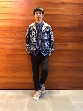 「hystericglamour」｜「アイテム（ジャケット/アウター）」を使った、HIDEさん（メンズ・172cm）の秋コーディネート