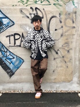 「hystericglamour」｜「アイテム（ジャケット/アウター）」を使った、HIDEさん（メンズ・172cm）の秋コーディネート