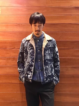 「hystericglamour」｜「アイテム（ジャケット/アウター）」を使った、HIDEさん（メンズ・172cm）の秋コーディネート