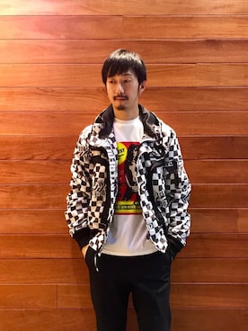 「hystericglamour」｜「アイテム（ジャケット/アウター）」を使った、HIDEさん（メンズ・172cm）の秋コーディネート