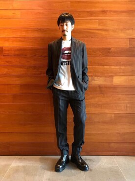 「hystericglamour」｜HIDEさん（メンズ・172cm）の秋コーディネート