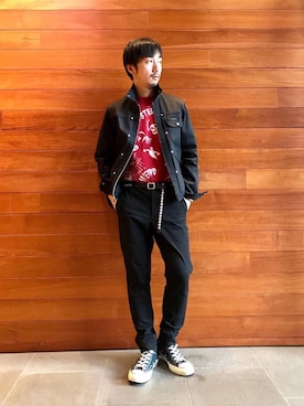 「hystericglamour」｜HIDEさん（メンズ・172cm）の秋コーディネート