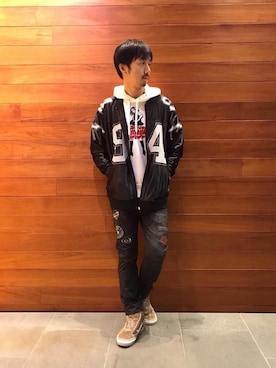 「hystericglamour」｜HIDEさん（メンズ・172cm）の秋コーディネート