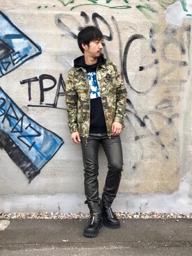 「hystericglamour」｜HIDEさん（メンズ・172cm）の秋コーディネート