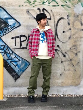 「hystericglamour」｜HIDEさん（メンズ・172cm）の秋コーディネート