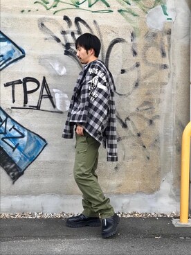 「hystericglamour」｜HIDEさん（メンズ・172cm）の秋コーディネート