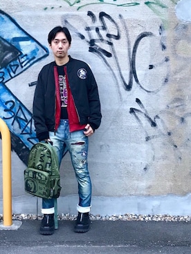 HIDEさん（メンズ・172cm）の秋コーディネート