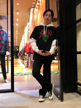 HIDEさん（メンズ・172cm）の冬コーディネート