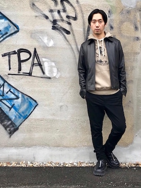 HIDEさん(メンズ・172cm)の冬コーディネート