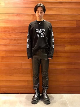 HIDEさん（メンズ・172cm）の冬コーディネート