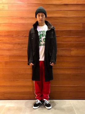 HIDEさん（メンズ・172cm）の冬コーディネート