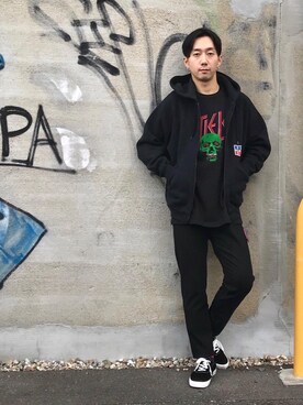 HIDEさん（メンズ・172cm）の冬コーディネート