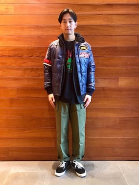 HIDEさん（メンズ・172cm）の冬コーディネート