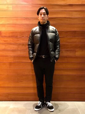 HIDEさん（メンズ・172cm）の冬コーディネート