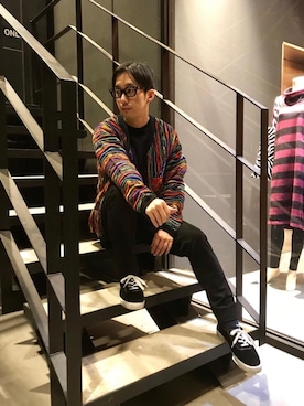 HIDEさん（メンズ・172cm）の冬コーディネート