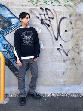 HIDEさん(メンズ・172cm)の冬コーディネート