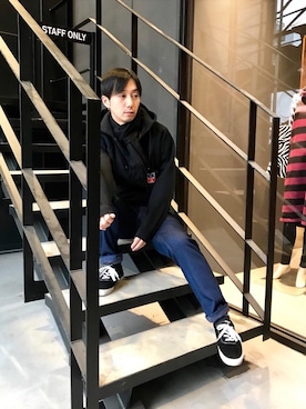 HIDEさん（メンズ・172cm）の冬コーディネート