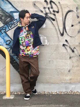 「HYSTERIC GLAMOUR（ヒステリックグラマー）のアイテム（ワンピース/ドレス）」を使った、HIDEさん（メンズ・172cm）の冬コーディネート