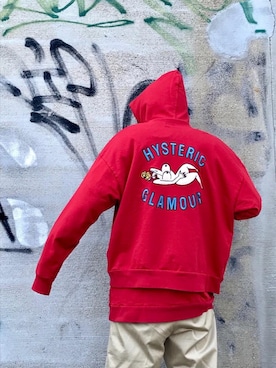 「HYSTERIC GLAMOUR（ヒステリックグラマー）のアイテム（ワンピース/ドレス）」を使った、HIDEさん（メンズ・172cm）の冬コーディネート