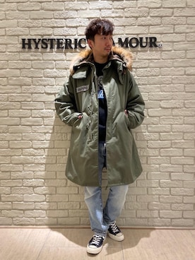 「ロッキーマウンテン」｜「アイテム（ジャケット/アウター）」を使った、HIDEさん（メンズ・172cm）の冬コーディネート