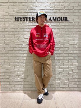 「ペインターパンツ」｜「アイテム（その他トップス）」を使った、HIDEさん（メンズ・172cm）の秋コーディネート