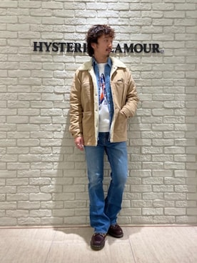 HIDEさん（メンズ・172cm）の冬コーディネート