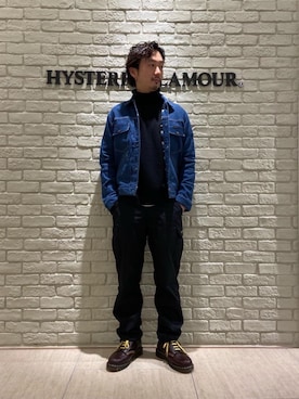 HIDEさん（メンズ・172cm）の冬コーディネート