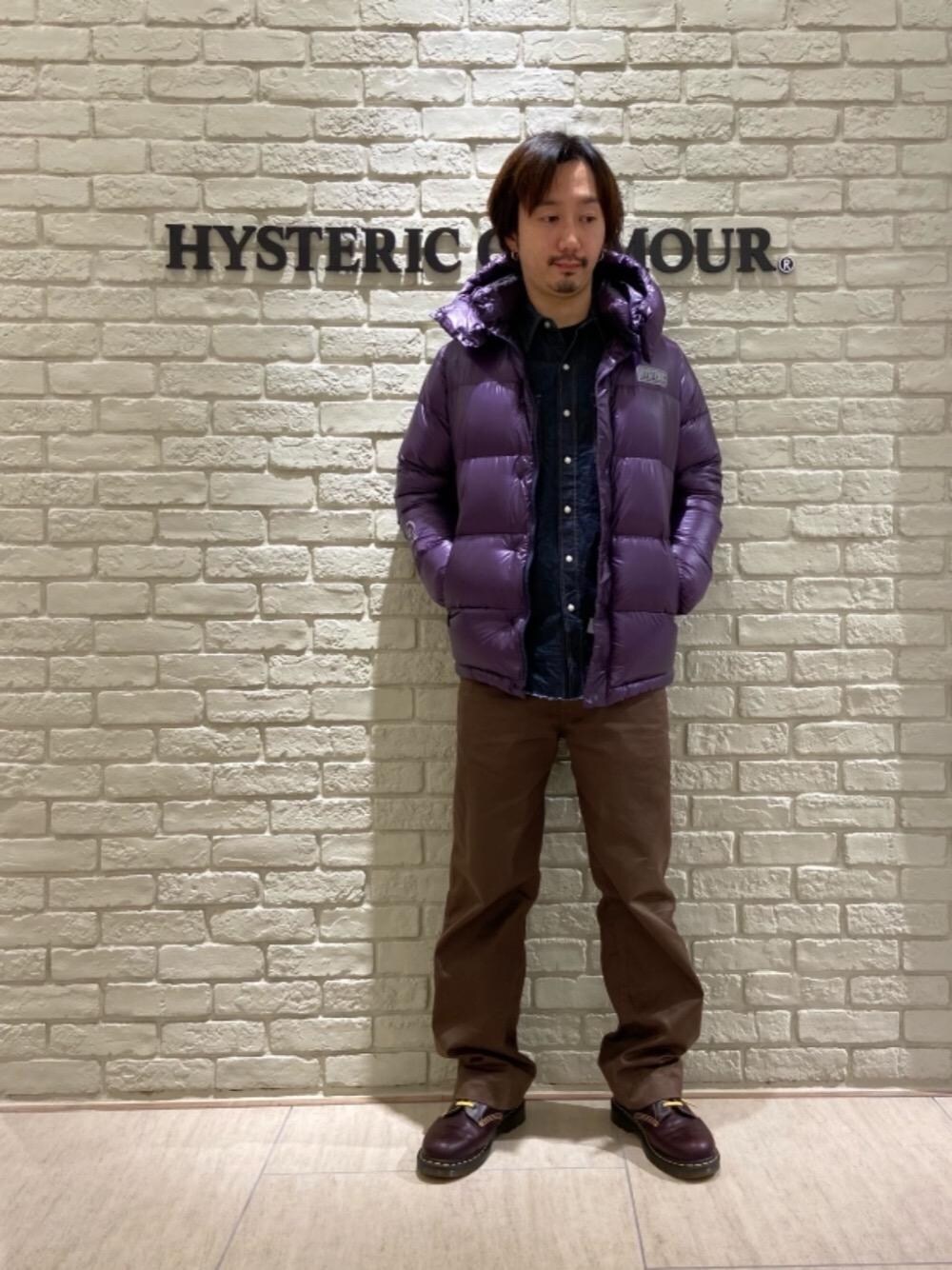 HYSTERIC GLAMOUR パープルダウンジャケット HYSTERIC GLAMOUR パープルダウンジャケット - メルカリ