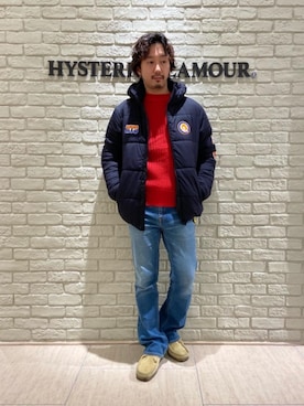 HIDEさん（メンズ・172cm）の冬コーディネート