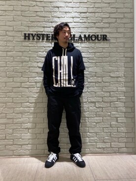 HIDEさん（メンズ・172cm）の冬コーディネート