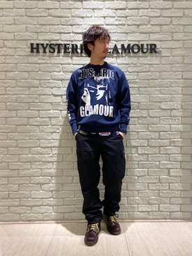 HIDEさん（メンズ・172cm）の冬コーディネート